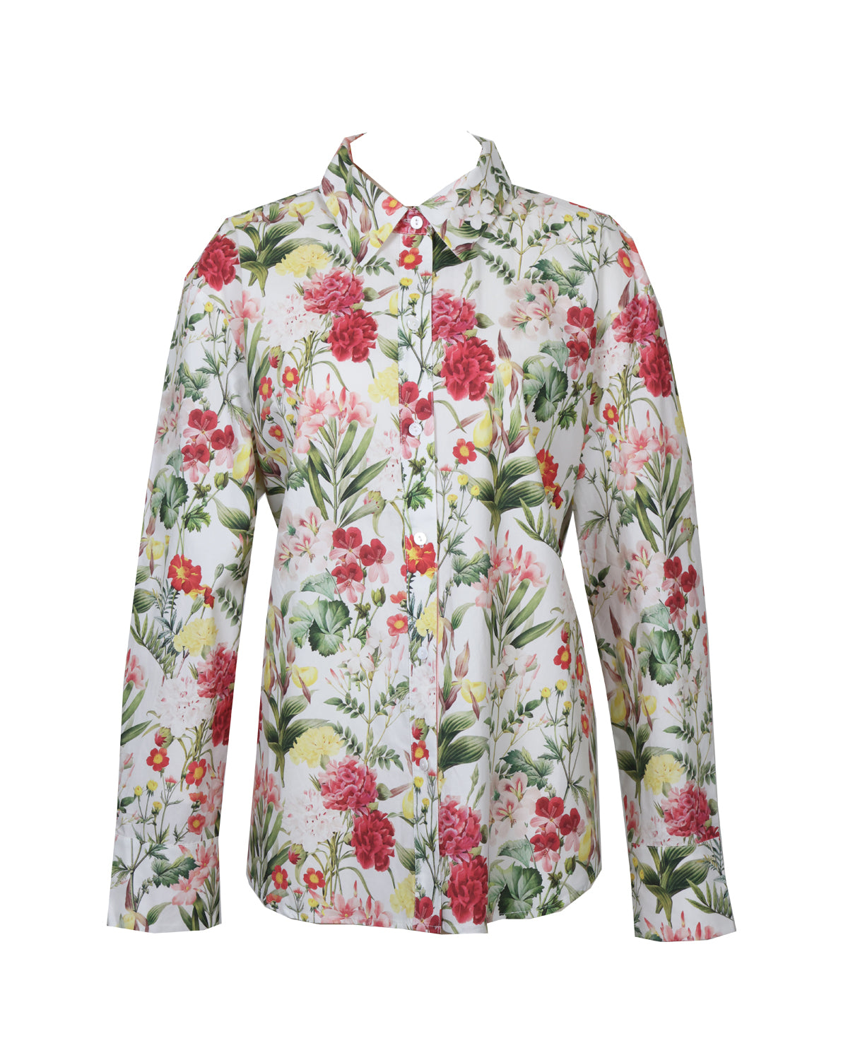 Lydia Button Down in Clove Pink