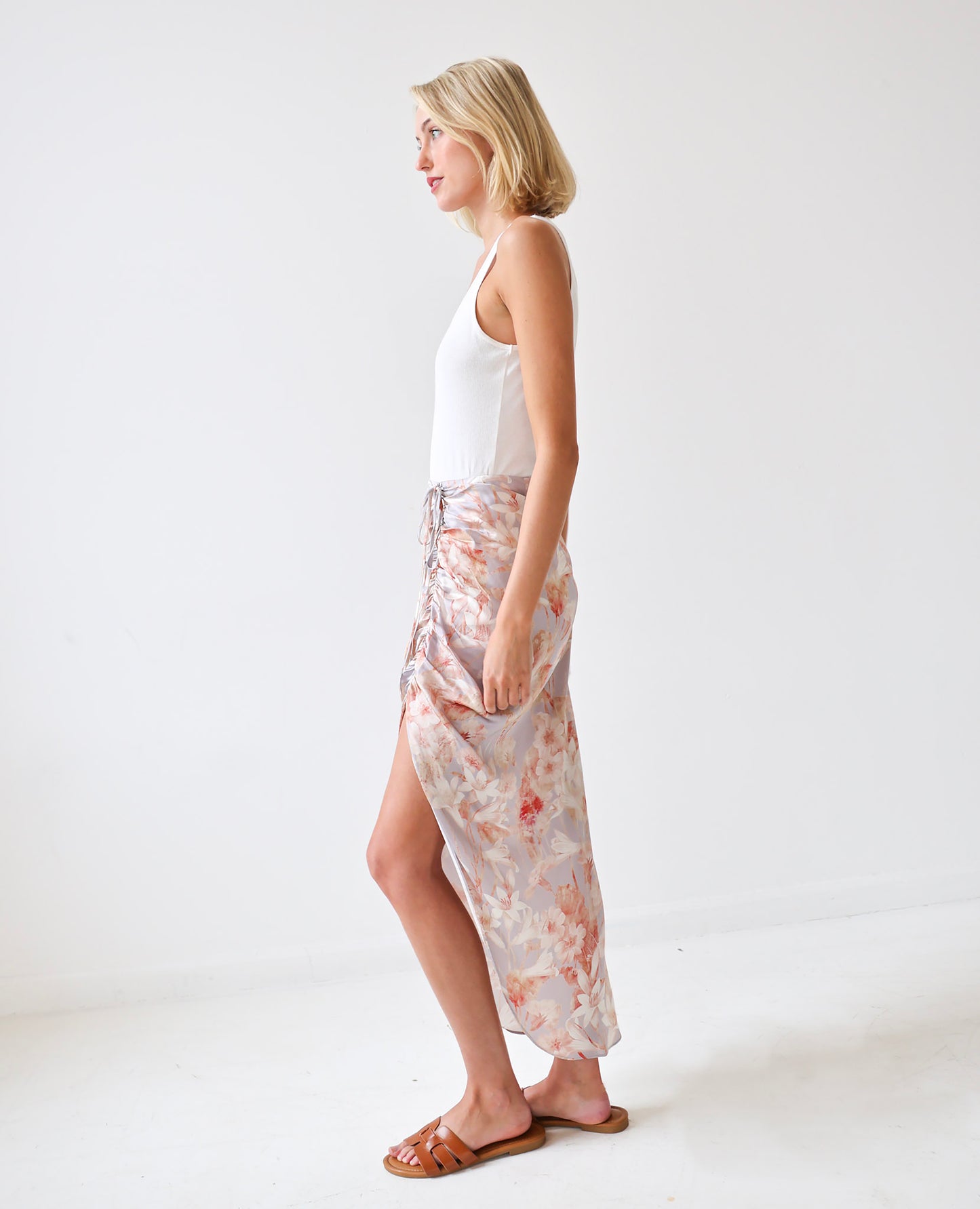 Maxine Wrap Skirt in Lavender